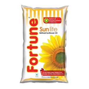 Fortune Sun Lite Refined Sunflower Oil1LTR