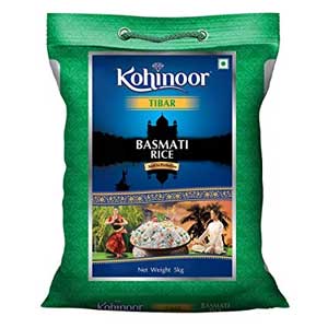 Kohinoor Basmati Tibar Rice1KG