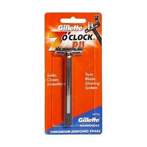 Gillette 7 O Clock P II Razor1PCS