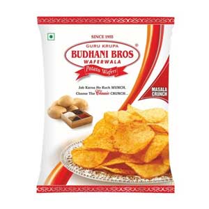 Budhani Potato Masala Wafers27GM