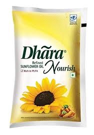 Dhara Health Sunflower Oil1LTR