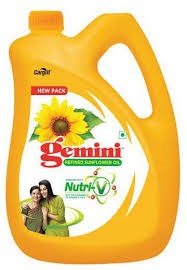 Gemini Sunflower Oil5LTR