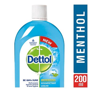 Dettol Disinfectant Liquid Menthol Cool200ML