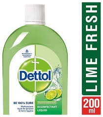 Dettol Disinfectant Liquid Lime Fresh200ML