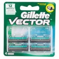 Gillette Vector Cartridges 4 PC1PACK