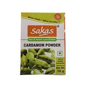 Sakas Green Cardamom Powder10GM