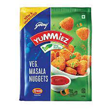 Godrej Yummiez Veg Masala Nuggets 400 GM (1)
