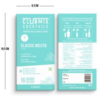 Clubmix Cocktails Non Alcoh Mixer-Classic Mojito Mint  Lemon Flavour 2PC 1 PC (1)