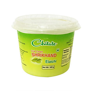 Chitale Full Cream Shrikhand Elaichi 500 GM (1)