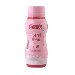 Chitale Flavoured Milk Rose 200 ML (1)